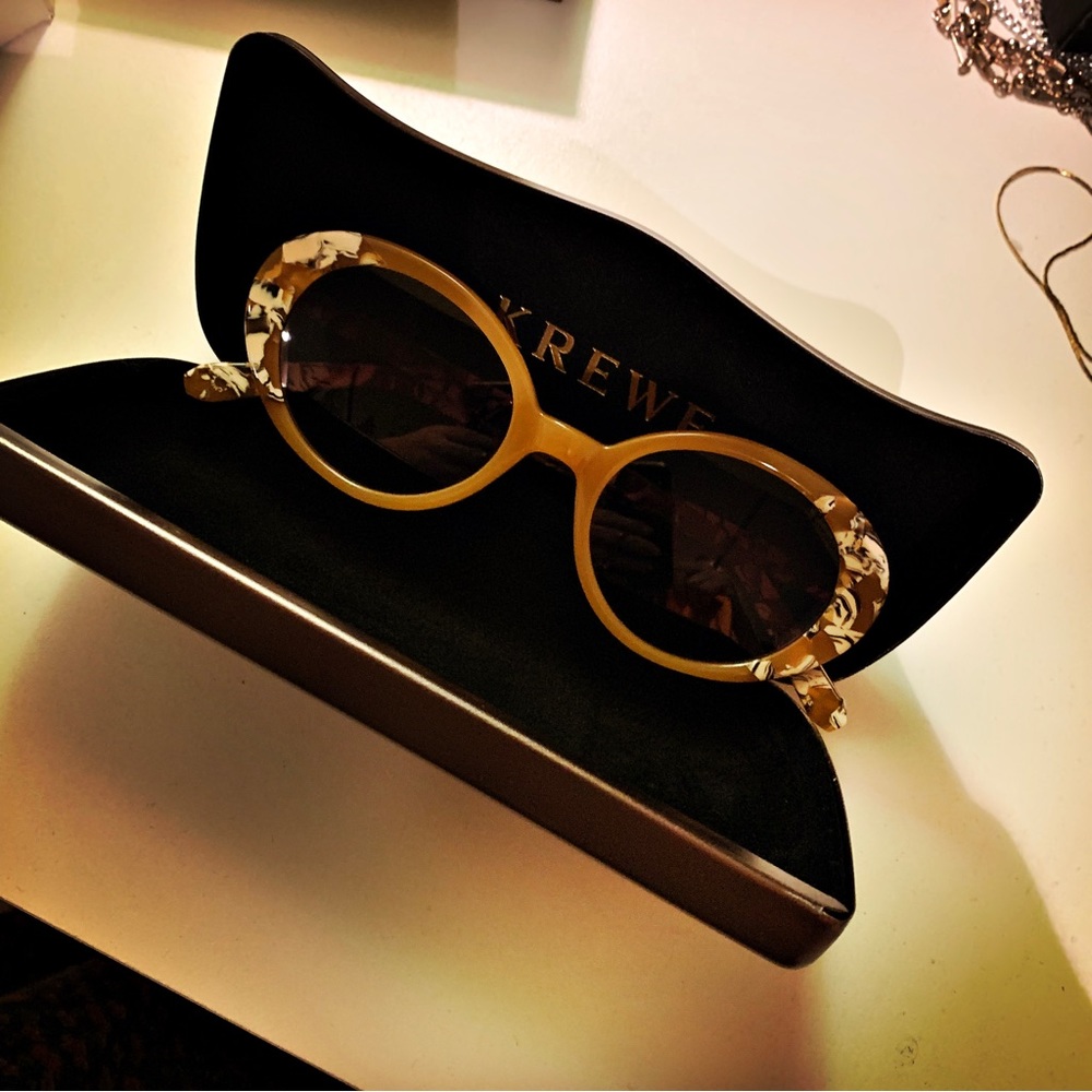 Krewe sunglasses. Laurel | Brûlée to Butterscotch